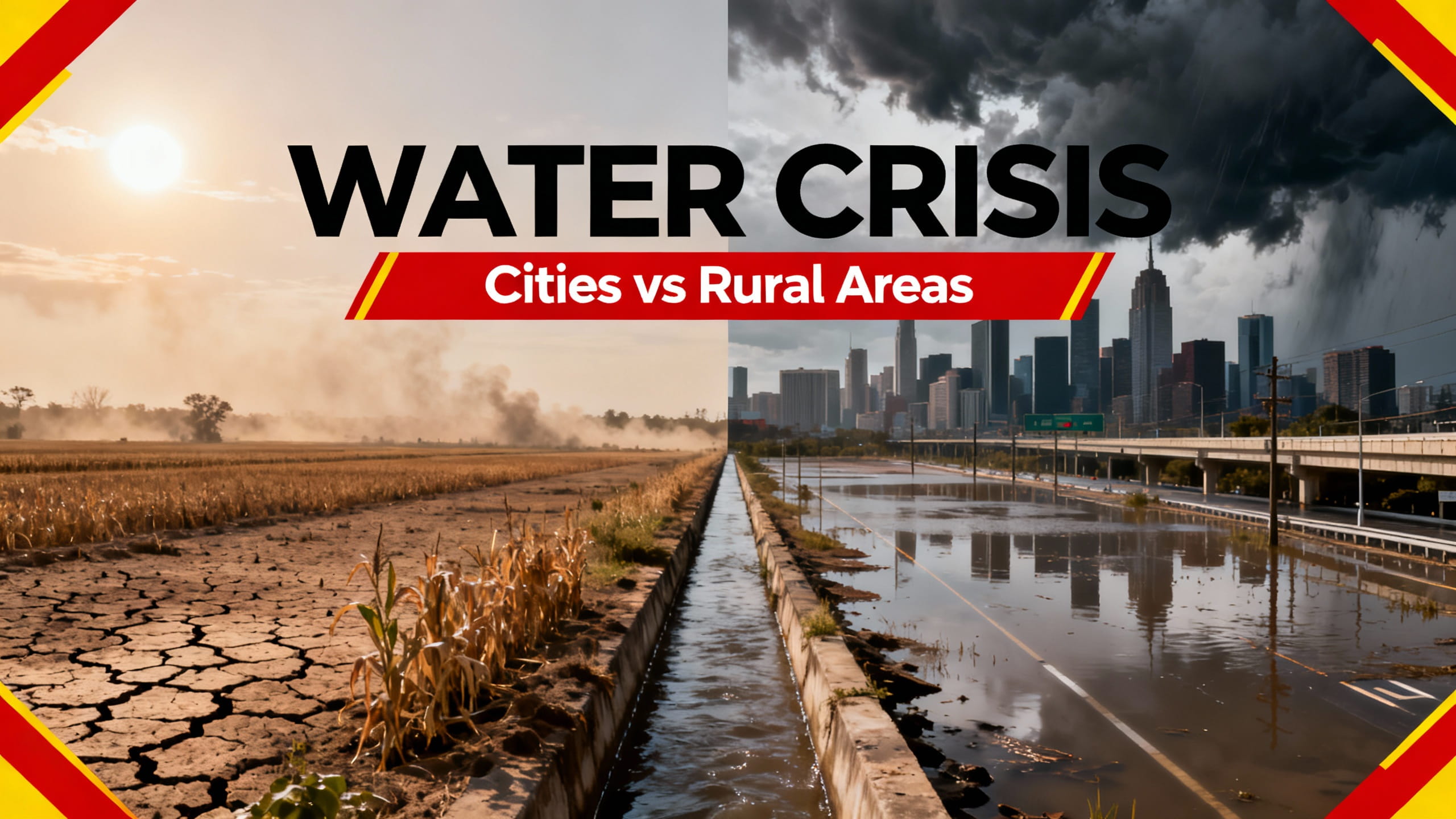 How Climate Change Is Reshaping Water Availability Across Rural and Urban Regions